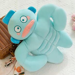 搞怪肌肉丑鱼毛绒玩具公仔腹肌丑鱼玩具公仔抱枕送女生安全感玩偶