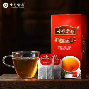 七彩云南生普洱茶茉香普洱袋泡茶散茶普洱茶包潽洱茶生茶2g*25袋