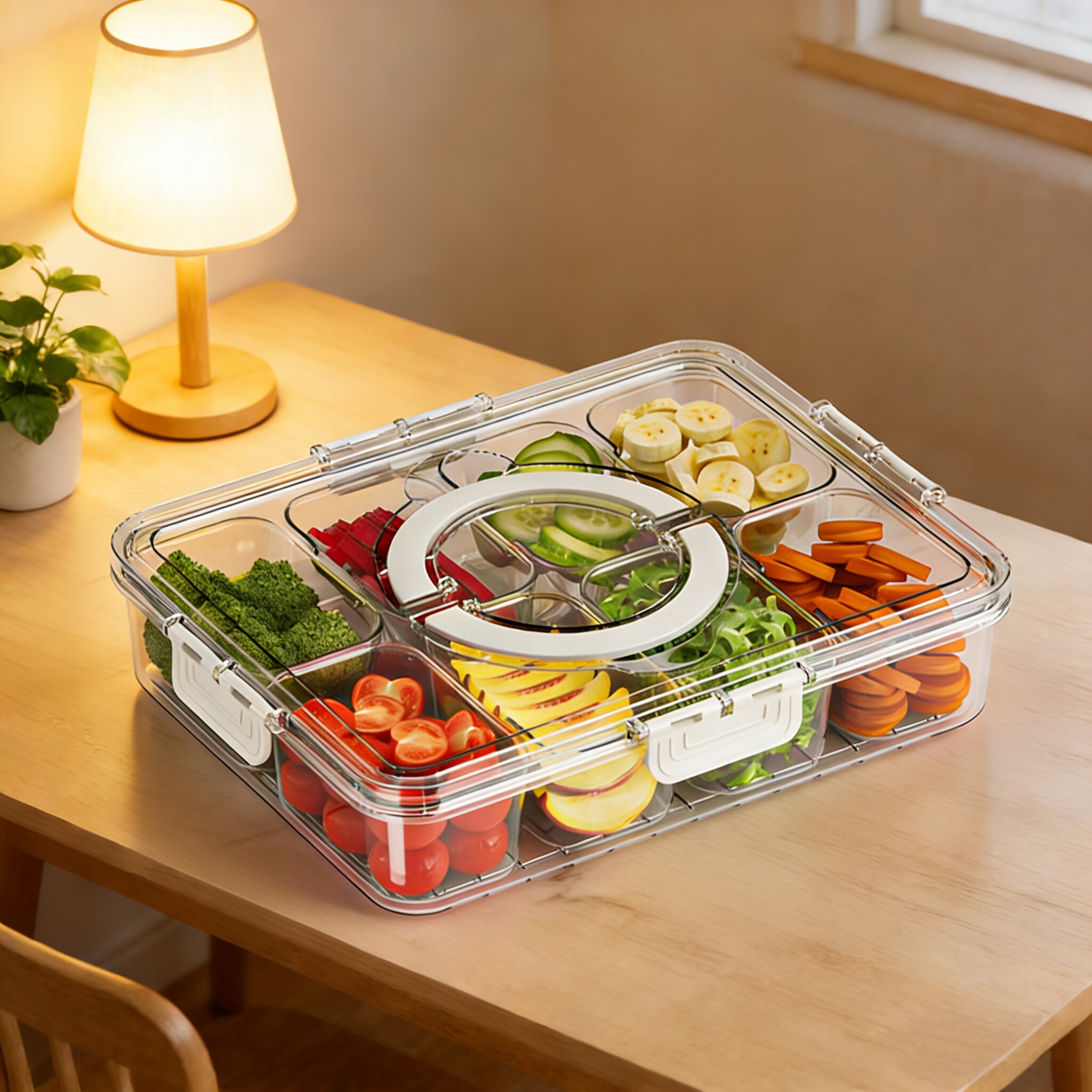 厨房家用调料盒大料香料收纳盒食品级防虫保鲜调味料收纳盒方洁