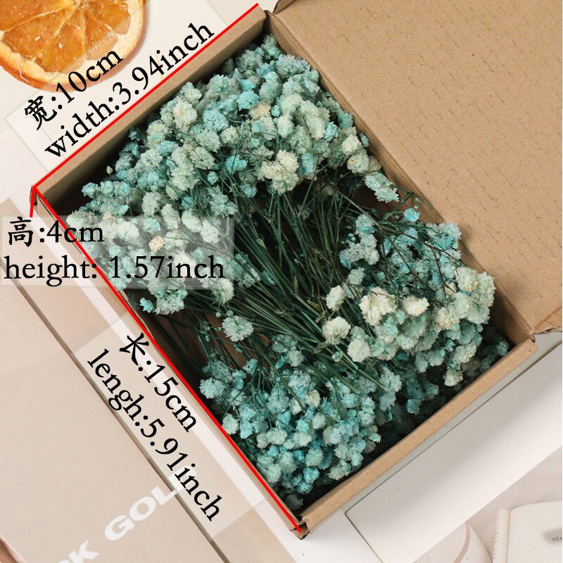 满天星diy永生花壁挂批发礼盒复古相框拍摄摆设插花包装装饰品