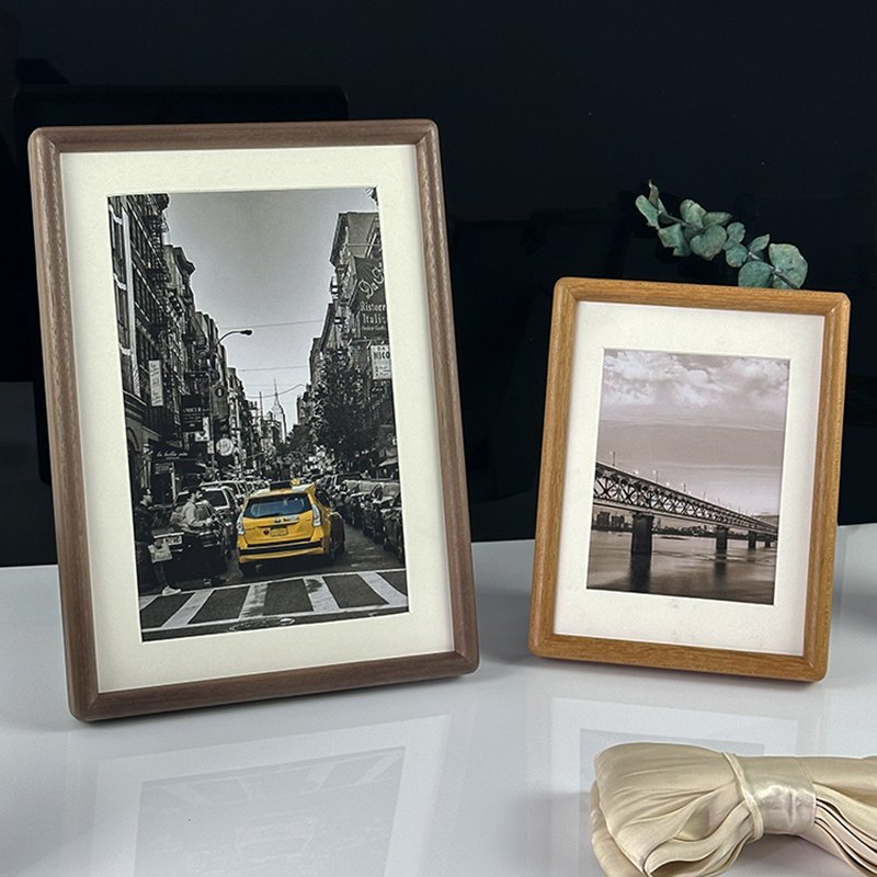 黑胡桃榫卯相框免费洗照片