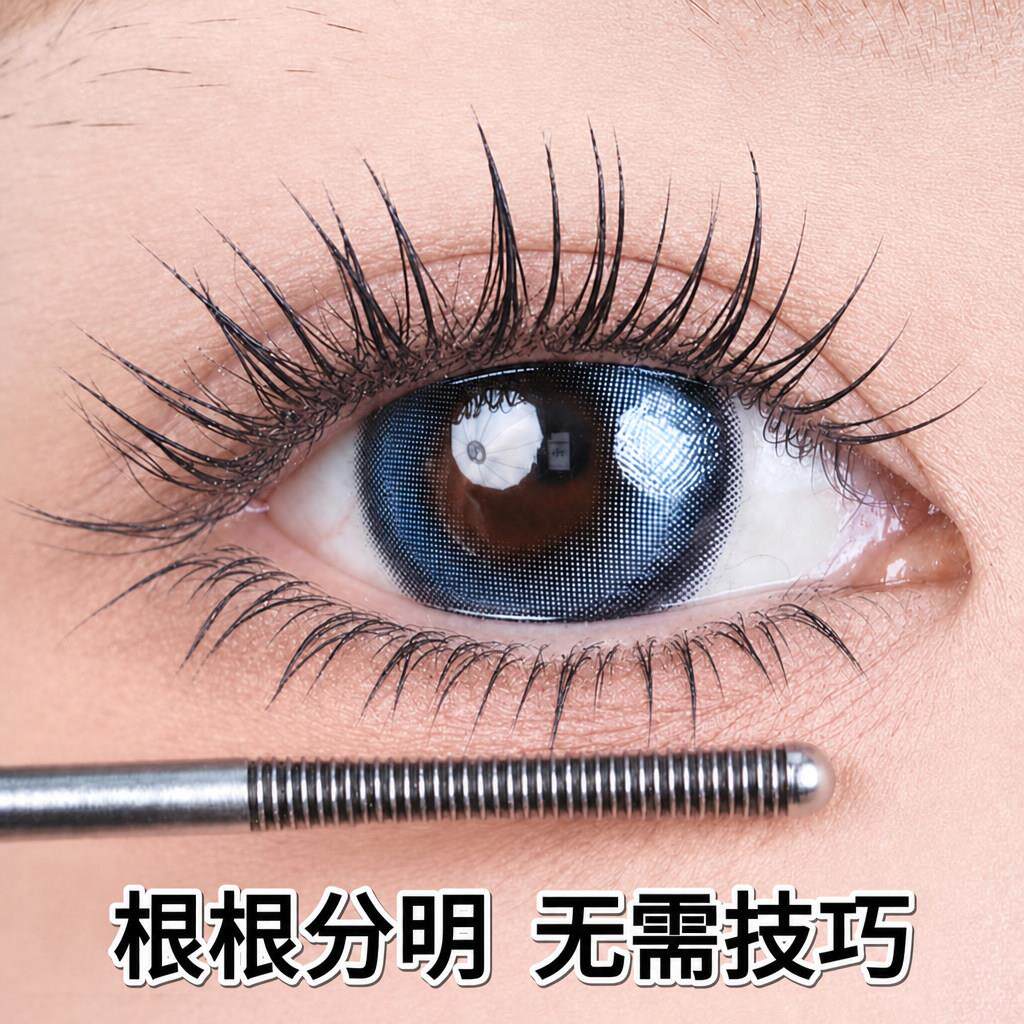 【全天卷翘】浓密钢管睫毛膏纤长防水不晕染不结块睫毛打底定型液