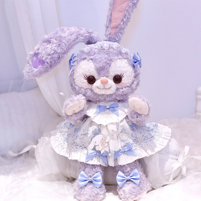 星黛露公仔兔子娃娃玩偶50cm毛绒玩具海的女儿衣服一套