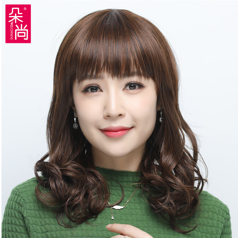 假发女长发长卷发大波浪全头套式假发套中老年女士全头套中长可扎