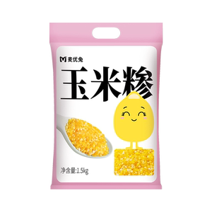 麦优兔玉米糁1.5kg东北玉米碴子苞米碴五谷杂粮粗粮搭配主食煮饭