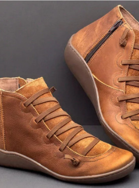 大码女鞋交叉松紧带休闲鞋单鞋women flat shoes big size 43 42