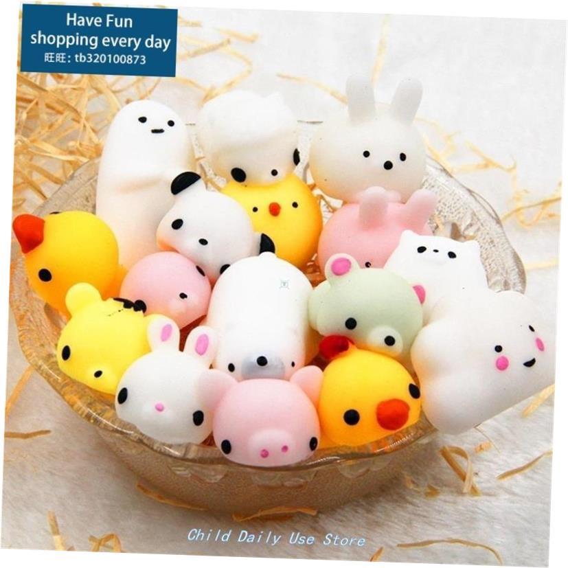 60 PcS SquiShieS Mochi AniMA SquiShy ToyS for KidS PArTy