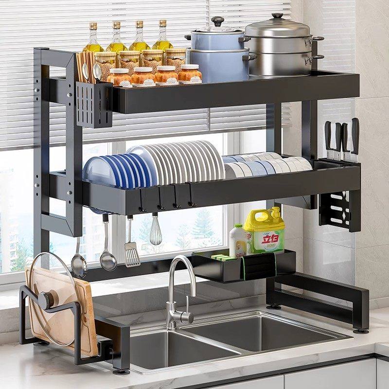 厨房水槽置物架多功能沥水碗架