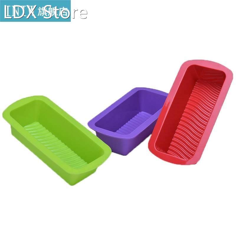 3d silicone mold rectangle shape toast bread mold temperatu