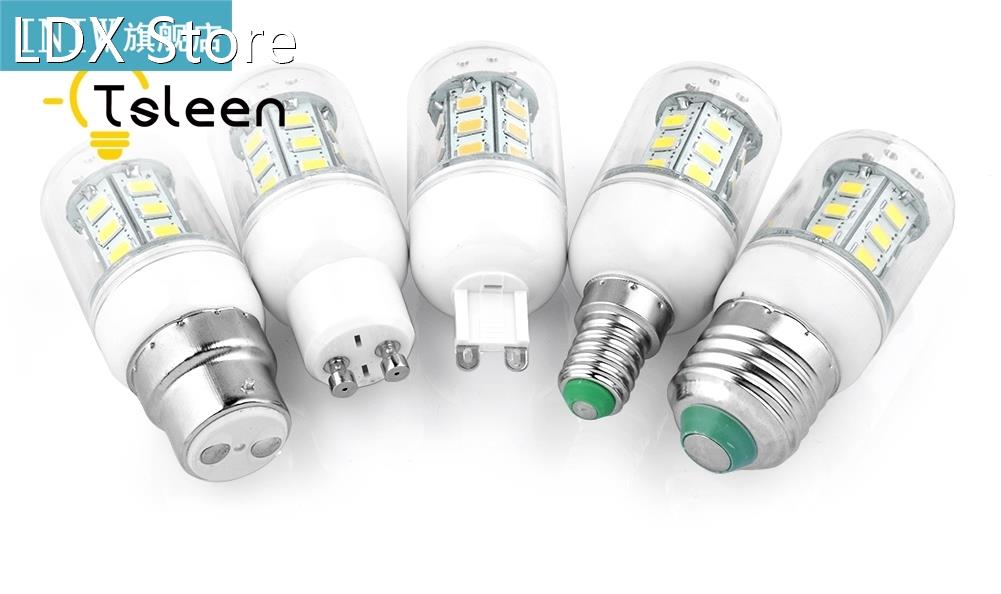 Tsleen 5730 SMD Led Lamp 7W 9W 12W 15W 20W 25W Corn Bulb Lam