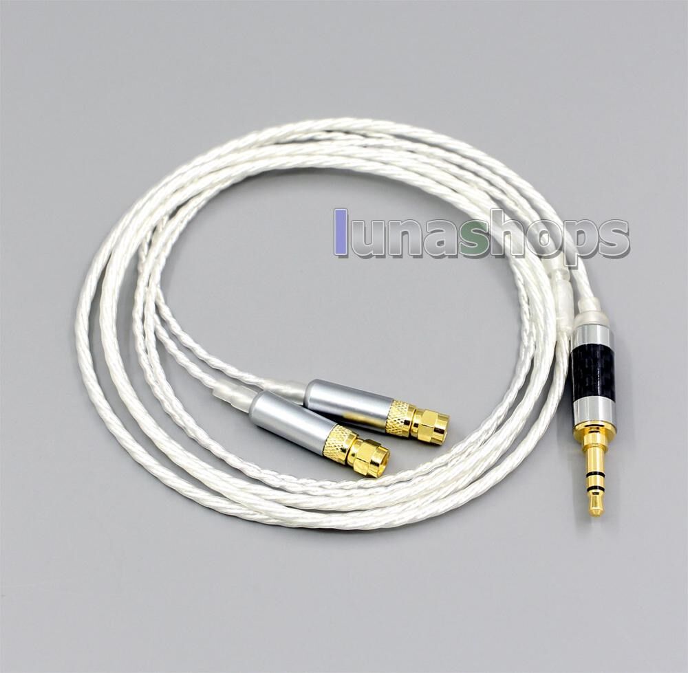 LN004820 Hi Res 7N OCC Silver Plated Headphone Earphone Cab