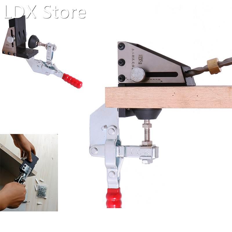 New Woodworking Guide Carpenter Kit System Inclined Hole Dri