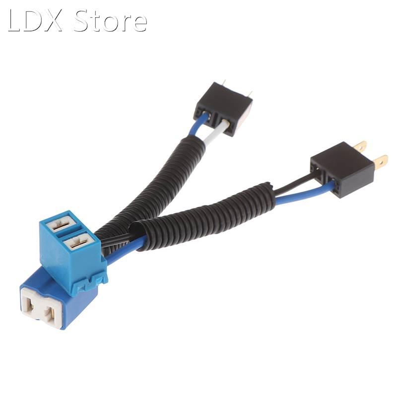 1Pcs Angled Socket H7 Ceramic Extention Headlight Lamp Conne