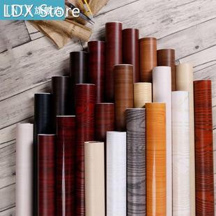 Wood Grain Wall Paper Self Adhesive Vinyl Shelf Liner Wallpa
