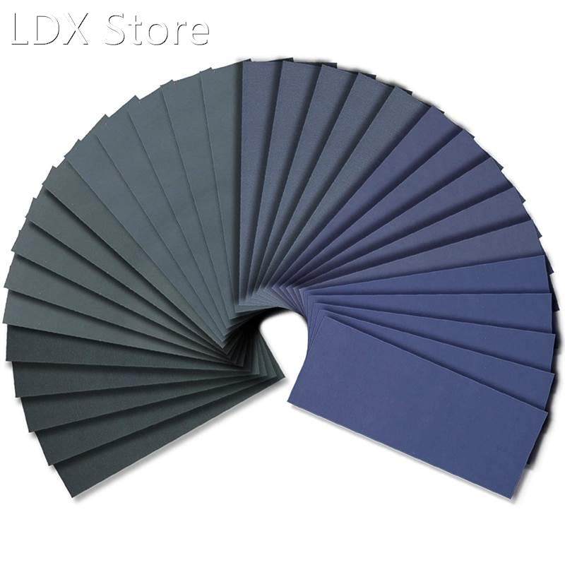 wet dry sandpaper 1000to5000 grit assortment 9x3.6inches 适