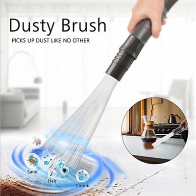 Dusty Brush Vacuum Carpet Brush Multi-functional Straw Tube