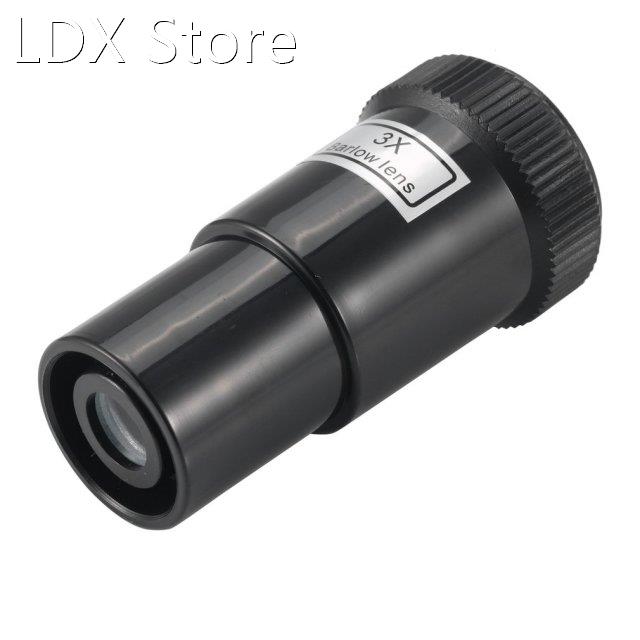 3X Extender Barlow Mirror Telescope Double 1.25 Inches 31.7m