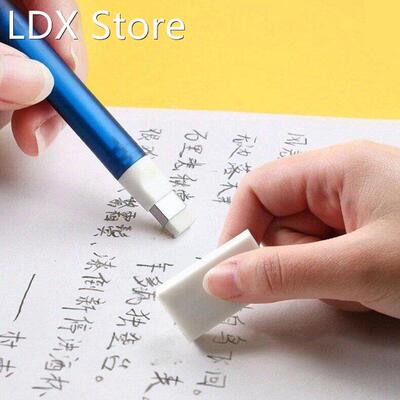 Press Eraser Move Core Pen-shaped Pressing Eraser Students S