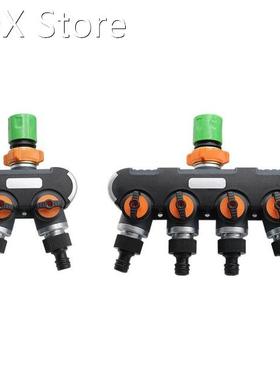 1 Set 2-ways/4-ways Whater Splitters Valve 3/4 Thread Water