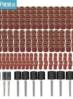 252pcs Sanding Drum With Plastic Box 240pcs Sanding Sleeves