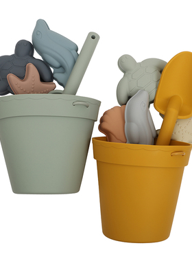 Summer Beach Toys for Kids Soft Silicone Sandbox Set Beach G