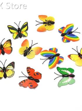 10Pcs Butterflies Garden Yard Planter Colorful Whimsical Bu