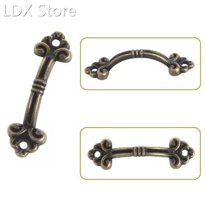 10x Handle Knob Retro Arch Tracery Drawer Wooden Jewelry Box