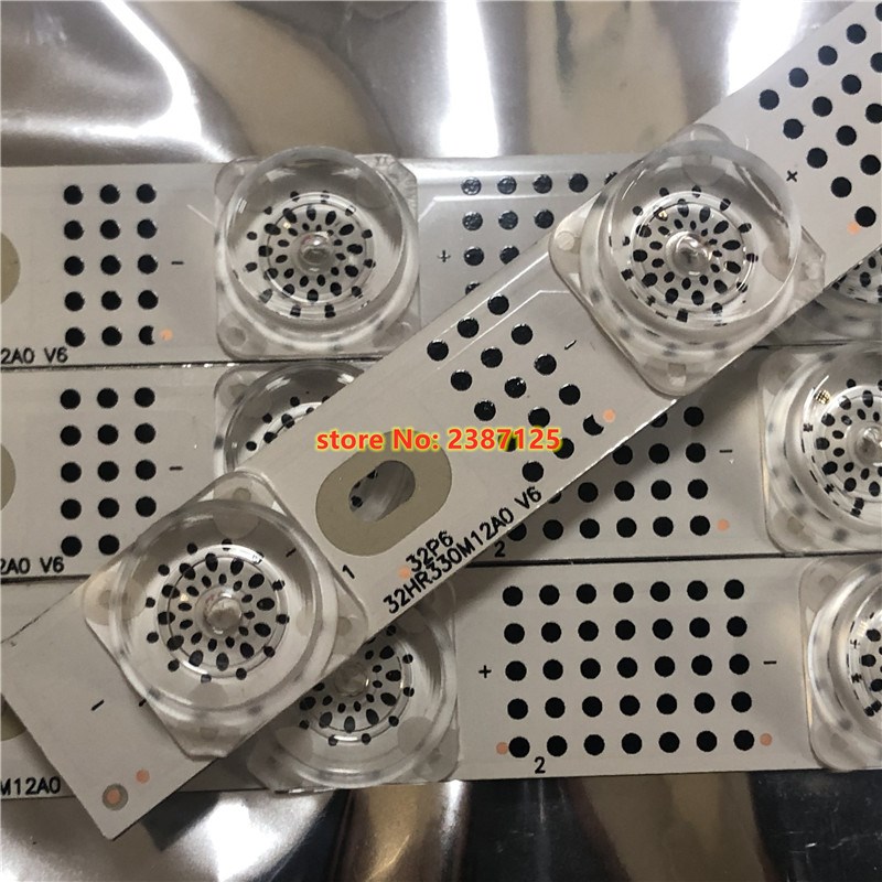 2PCS 59CM LED Backlight Strip 12 Lamp For TCL TV ''LVW320NE