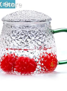 1pc Transparent Drinking Glass Novelty Crystal Tea C