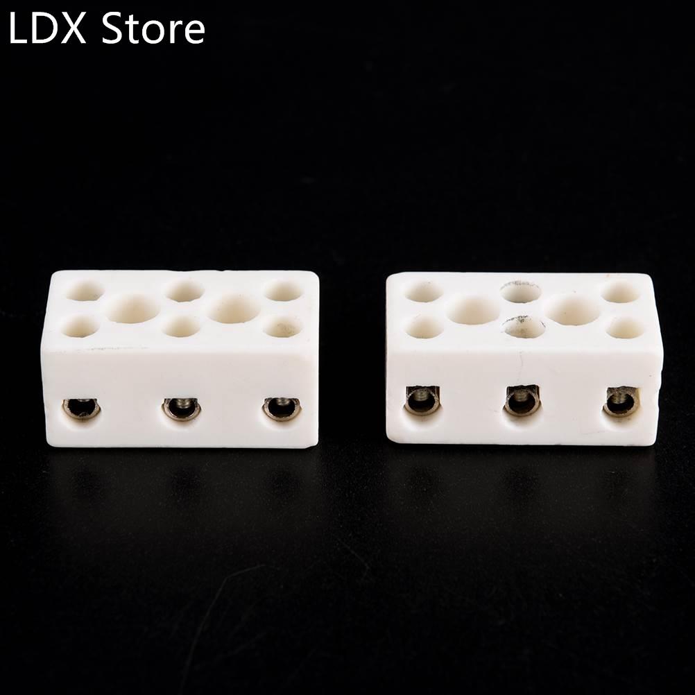 2pcs/lot 425 Degrees 10A-3P Bit Ceramic Post Terminal Blocks