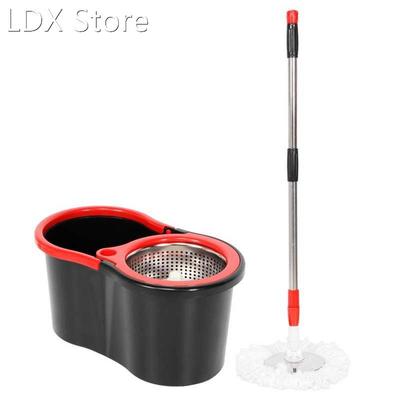 Mop Set Reusable Microfiber Mops Self Wringing Wet and Dry R