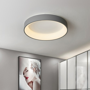 Modern Led Ceiling Light Fixtures Bedroom Round Living Lamp