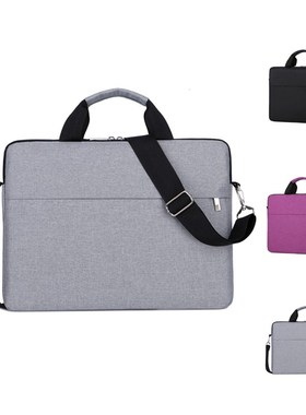 Canvas Briefcase Men laptop bag Women For 13 14 15.6 Inch M
