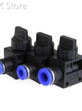 Home Improvement Pneumatic Air 2 Way Quick Fittings Push Con