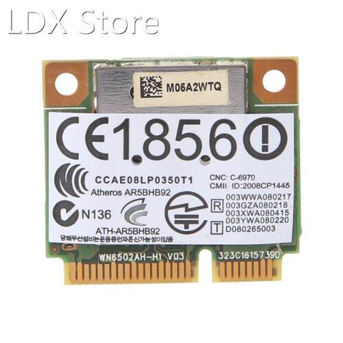 Atheros AR9280 2.4ghz 5ghz WLAN Minipci-express AR5BHB92 for