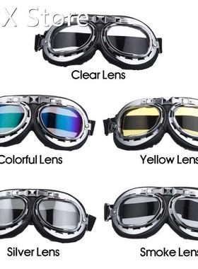 Motorcycle Retro Vintage Goggle Helmet Eyewear Goggle Glasse