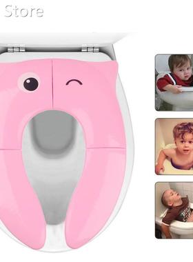 Children Toilet Cover Seat Lid Pad Bathroom Protector Closes