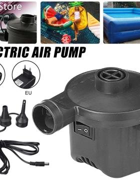 12V DC Electric Air Pump Air Mattress Pump Quick-Fill Inflat