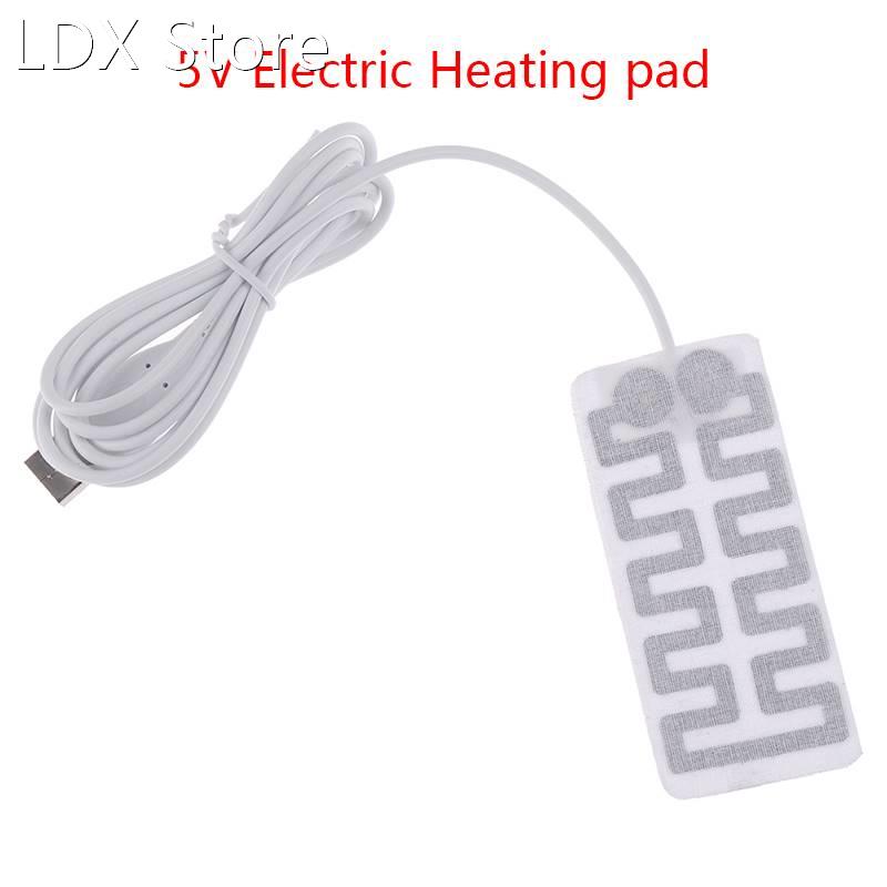 1pcs Carbon Fiber Usb 5V Winter Outdoor Thermal Warm Mittens