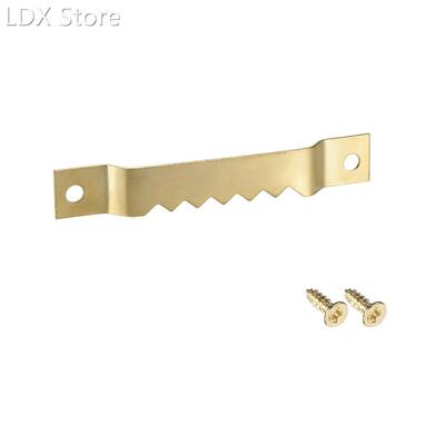 Sawtooth Picture Hangers, 2 3/5 Inch Double Hole with Screws