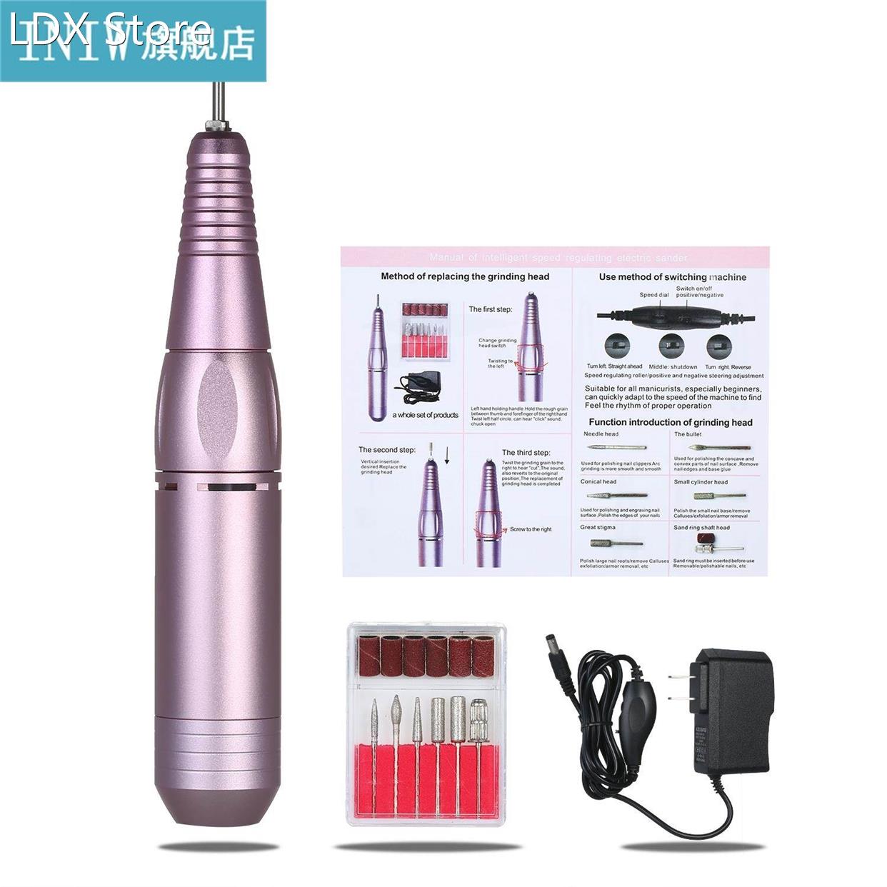 20000 RPM Portable Nail Drill Machine For Manicure Electric