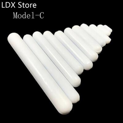 Model-C PTFE Magnetic Rotary Stirrer Mixer Stir Bars White L