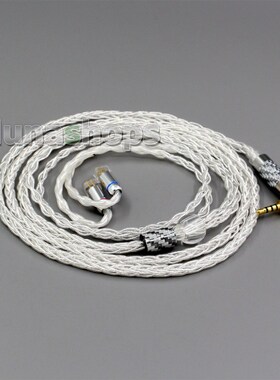 N006352 99.99% Pure Silver XLR 3.5mm 2.5mm 4.4mm Earphone C