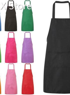 Cooking Kitchen Apron For Woman Men Chef Waiter Cafe Shop BB