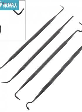 4pcs/lot 8 Inch Black Nylon Double Ended Pick Set Cleaning C