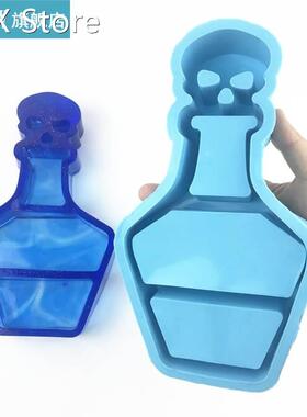 Bottle Shaped Organizer Rack Epoxy Resin Mold DIY Jewelry Ma