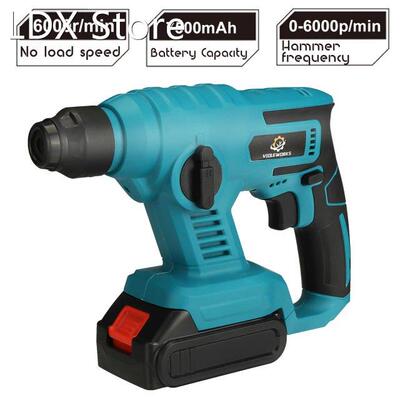 VIOLEWORKS Electric Rotary Hammer 7500mAh Cordless Multifunc