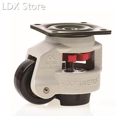 2pcs Leveling Adjusted Caster Nylon Wheel Industrial Caster