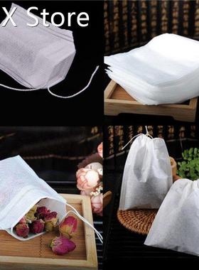 100Pcs/Lot Teabags 5.5 x 7CM Empty Scented Tea Bags With Str