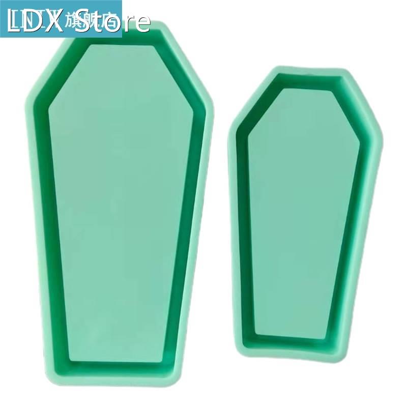 Coffin Box Epoxy Resin Mold Storage Case Silicone Mould DIY